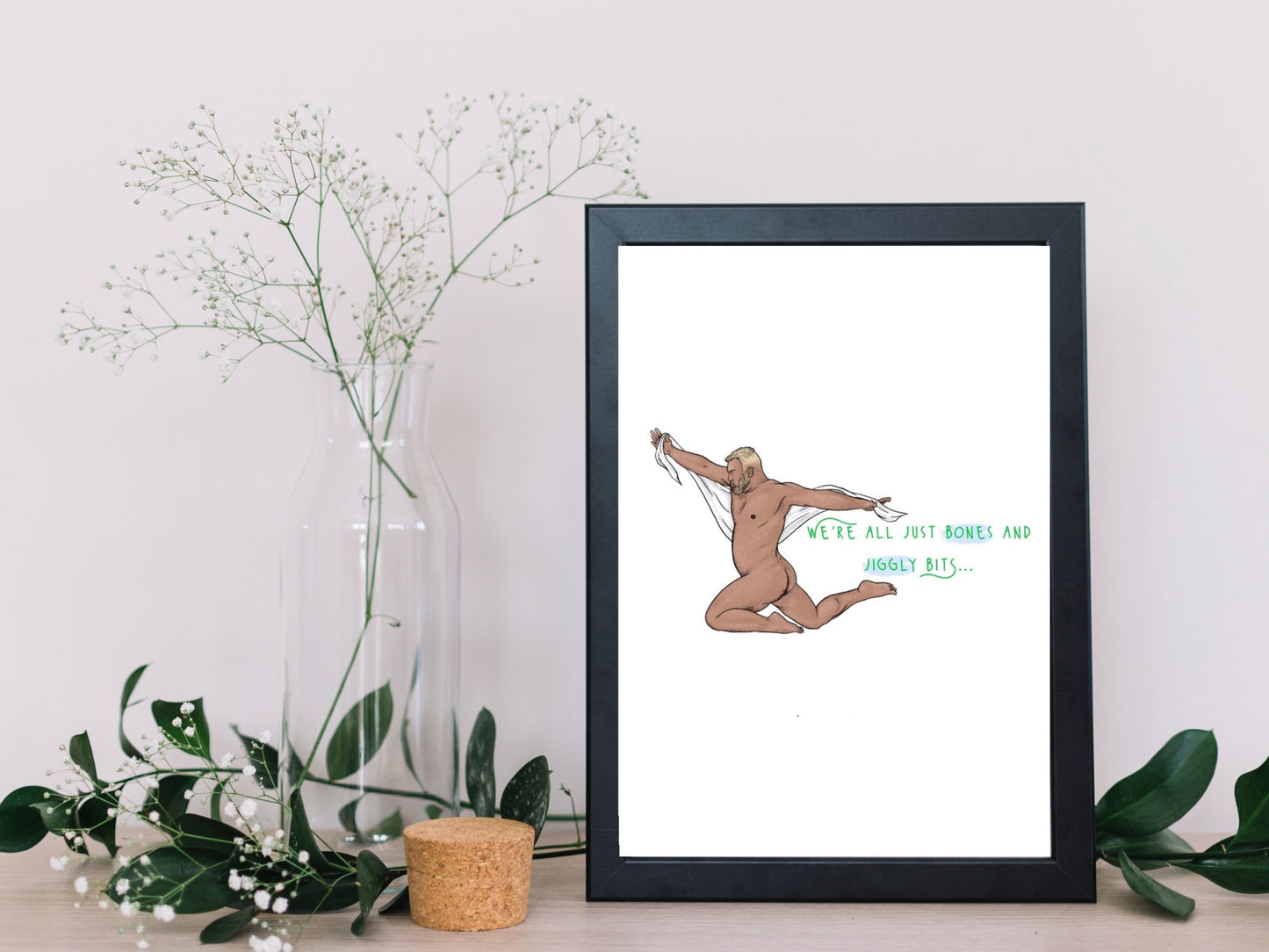 Embrace Self-Love and Body Positivity with Our Stunning Prints!
