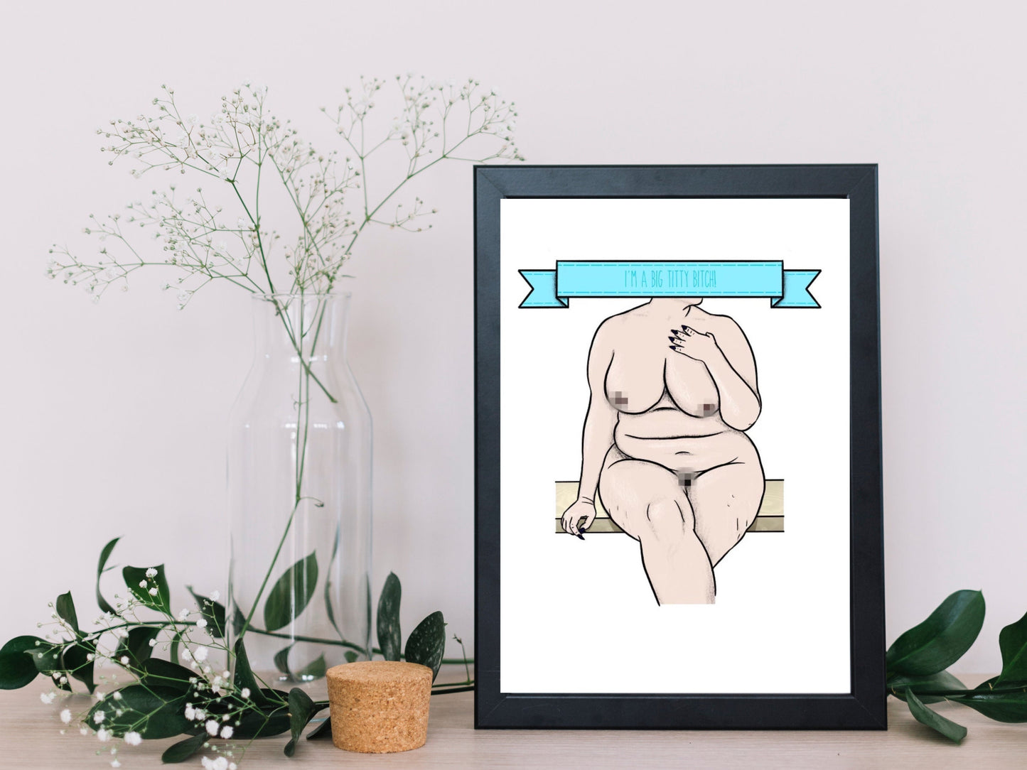 Embrace Self-Love and Body Positivity with Our Stunning Prints!