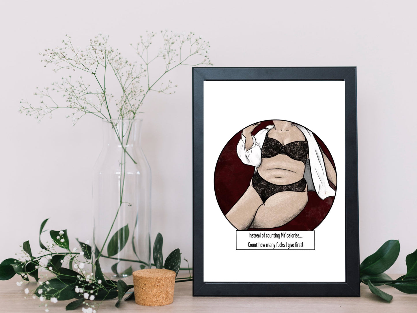 Embrace Self-Love and Body Positivity with Our Stunning Prints!
