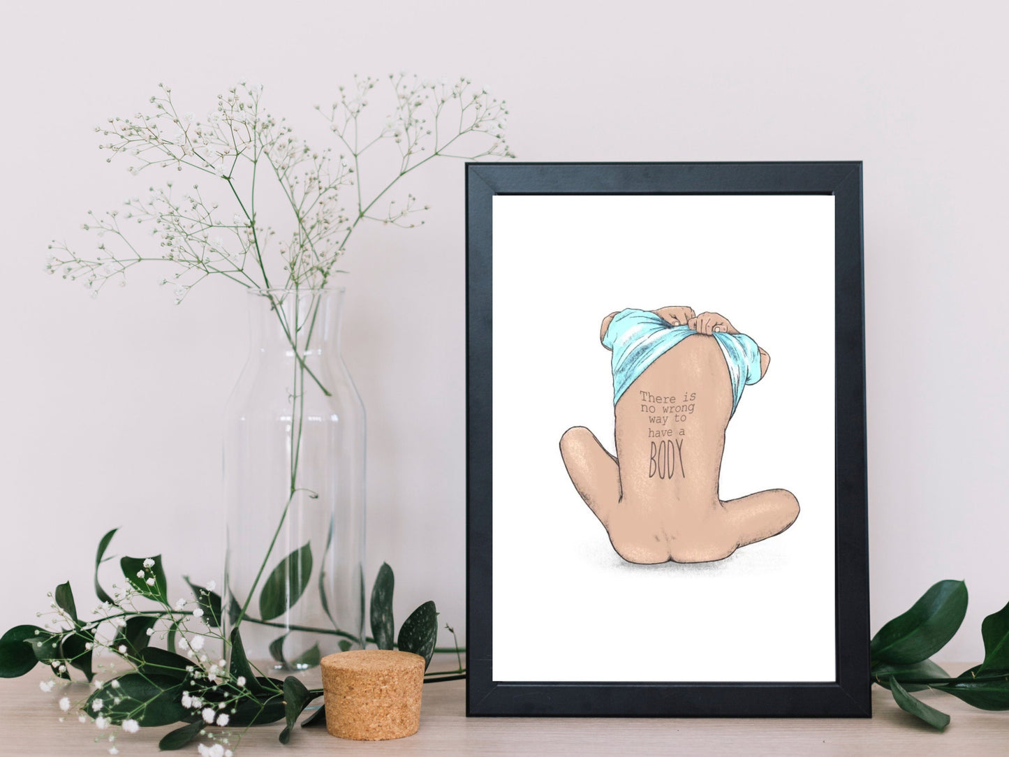 Embrace Self-Love and Body Positivity with Our Stunning Prints!