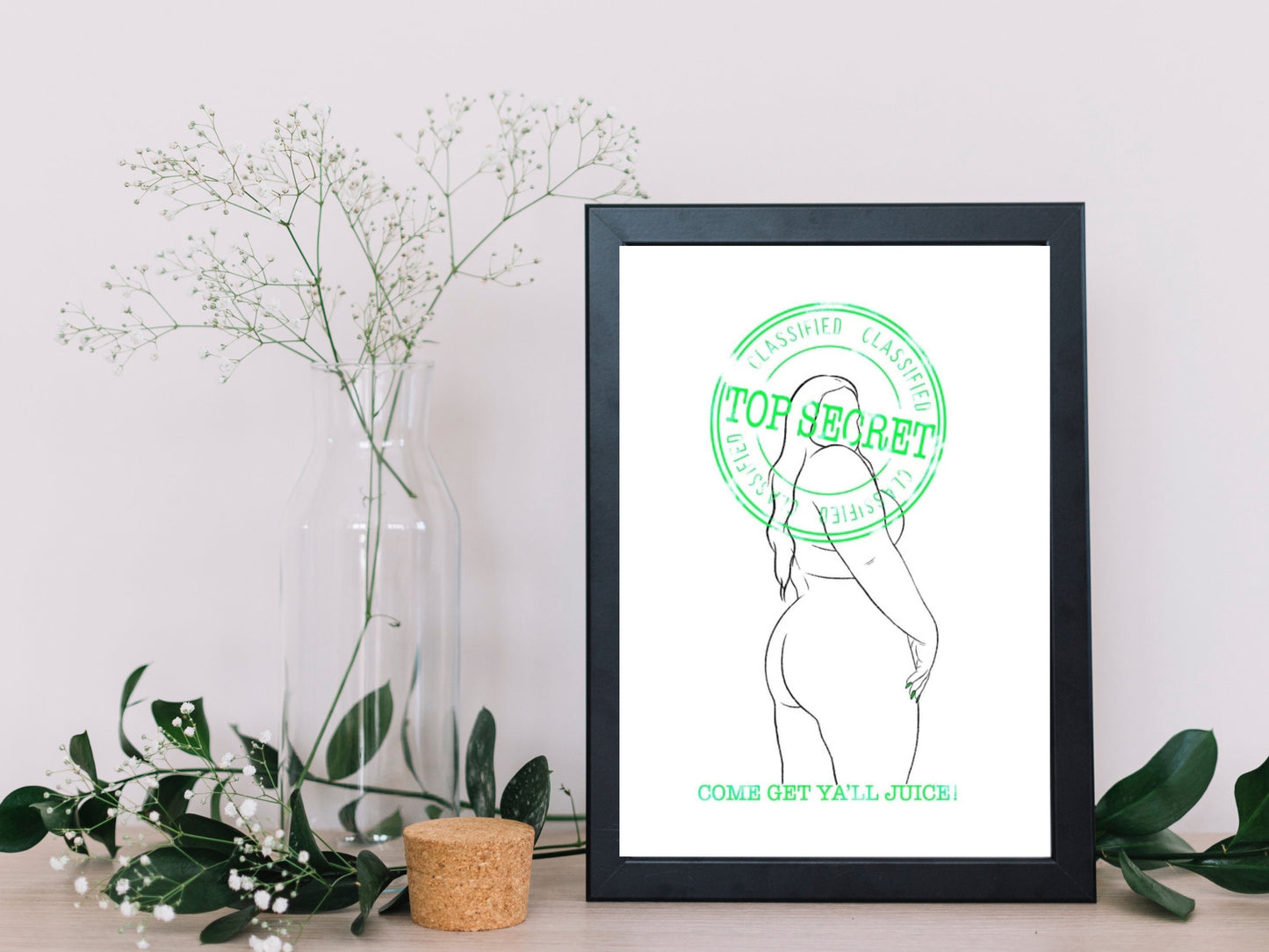 Embrace Self-Love and Body Positivity with Our Stunning Prints!