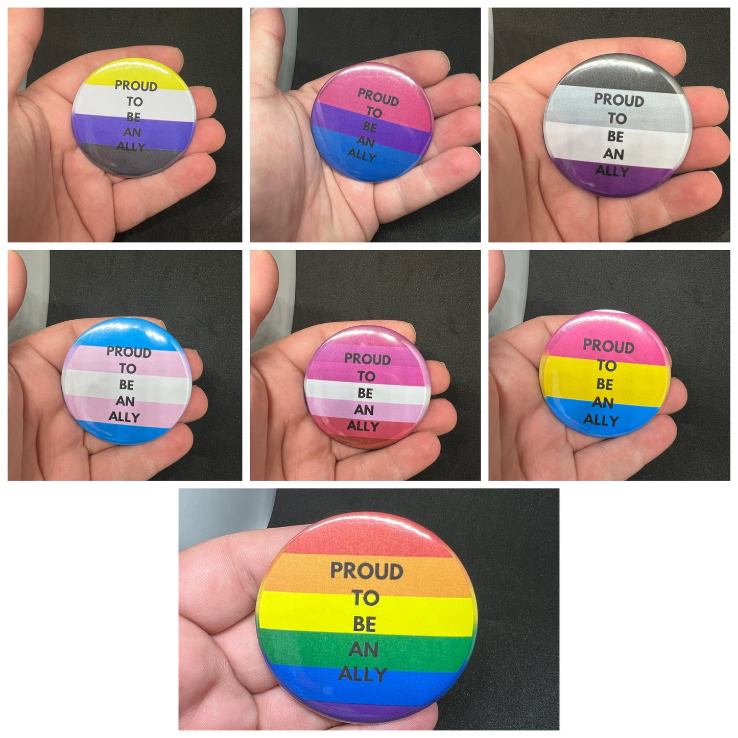 Embrace Pride with Our LGBTQ+ Button Badges!