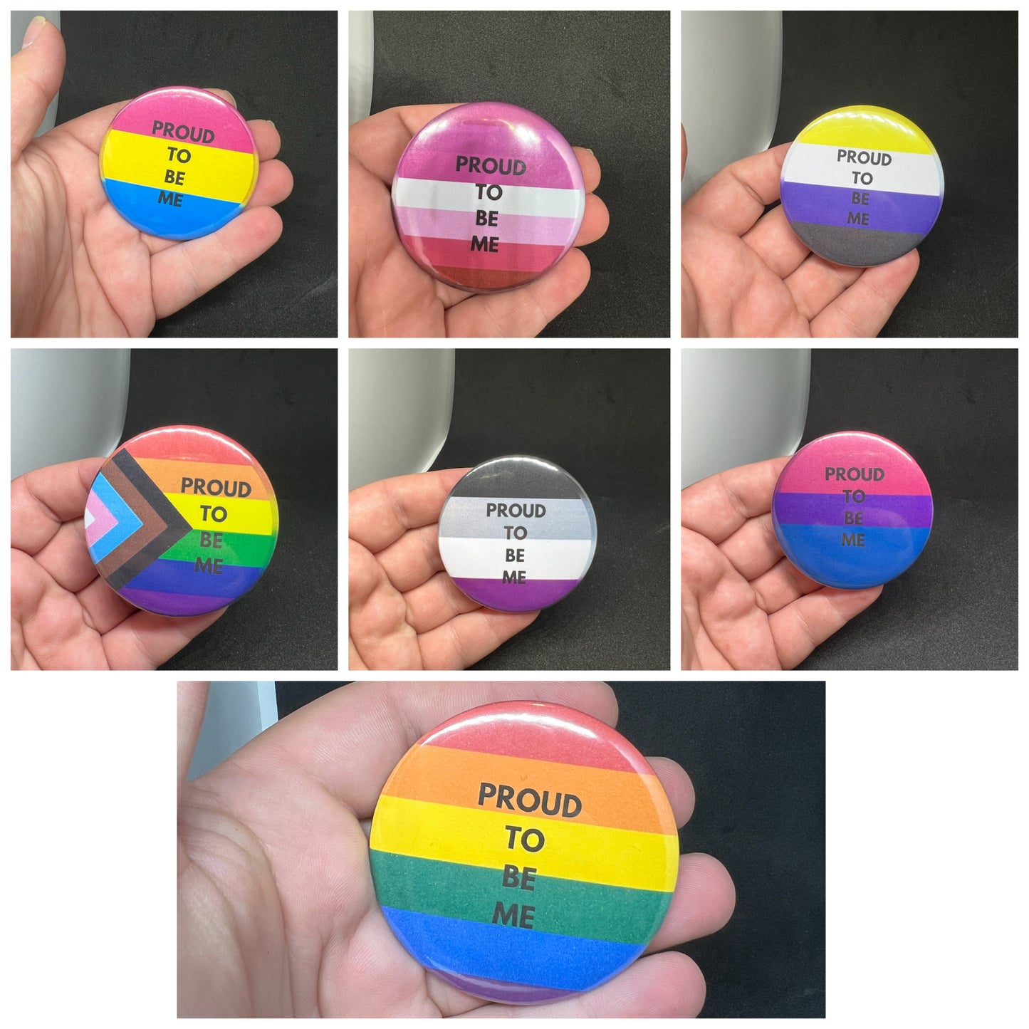 Embrace Pride with Our LGBTQ+ Button Badges!