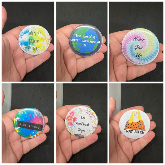 Empowering Reminder Buttons for Everyday Encouragement
