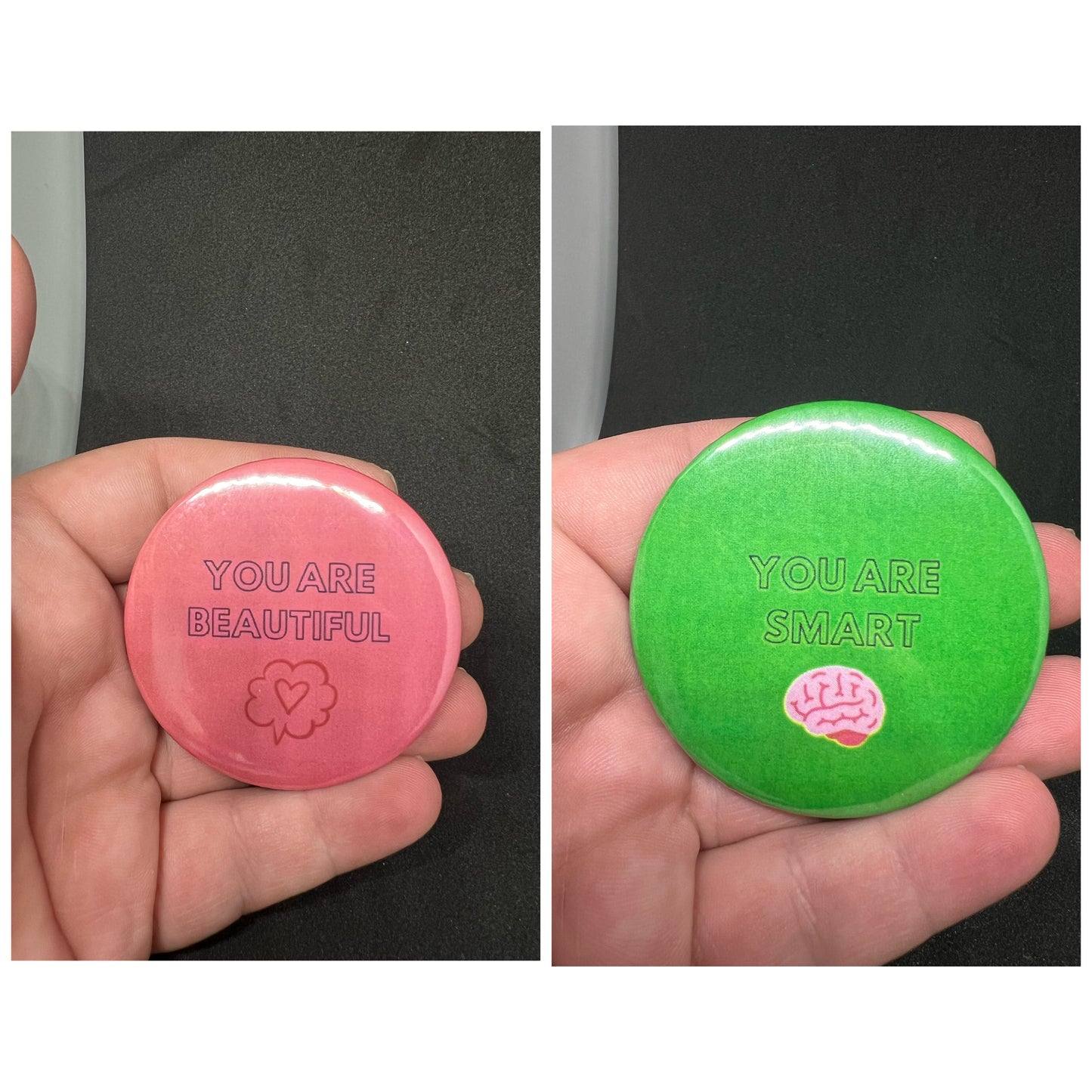 Empowering Reminder Buttons for Everyday Encouragement